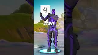 Top 10 DANSES SUPPRIMÉES  #fortnite