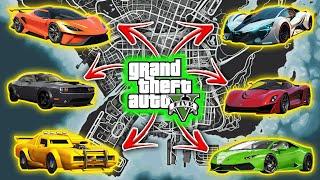 GTA 5 - All New Story Mode Rare Cars Locations 2025 (PS5, PS4, XBOX & PC)