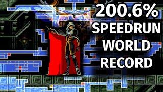 Castlevania: SotN 200.6% Speedrun World Record EXPLAINED (1:19:28)