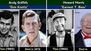 The Andy Griffith Show (1960) Cast Then and Now 2024 #comparison