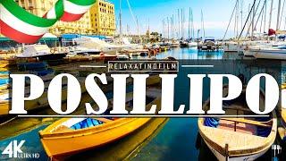 Beautiful Posillipo, Naples 4K • Relaxing Italian Music, Instrumental Romantic • Video 4K UltraHD