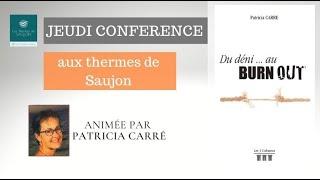 Conférence Patricia Carré thermes de Saujon