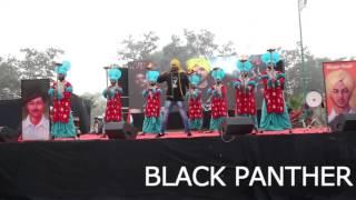 BLACK PANTHER BHANGRA GROUP LIVE PERFOMANCE WITH DJ WOLF