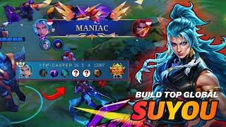 SUYOU MANIAC 99% BROKEN DAMAGE - BUILD SUYOU TERSAKIT - SUYOU MLBB