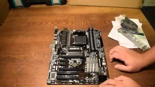 Распаковка и обзор Gigabyte 970A-UD3P ч.1