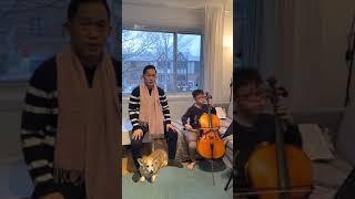 White Christmas covered by Christopher Leung, Tenor (Voice) and Colin Leung (Cello)