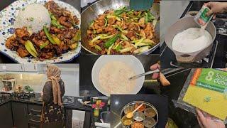 Mujh se ziada mere husband k ane Jane main interest || Gajar ki kheer || Chicken chilli dry with ric