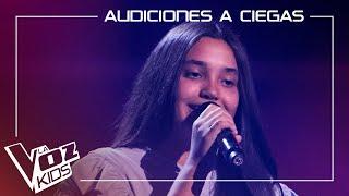 Clara Zambudio canta "Vuelvo a verte" | Audiciones a ciegas | La Voz Kids 2025