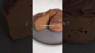 2 Ingredient Fudge Cake! (vegan, paleo, keto)