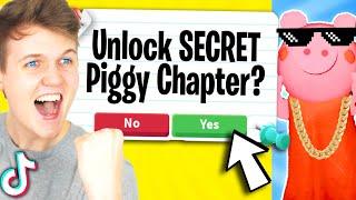 Can We Get These NEW PIGGY TIK TOK HACKS To ACTUALLY WORK!? (WALK THROUGH WALLS!?)