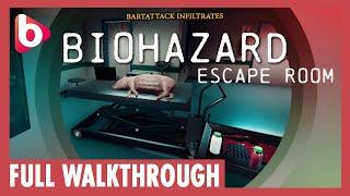 BIOHAZARD ESCAPE ROOM | Full walkthrough | Break in to find the truth about the outbreak