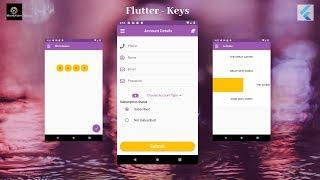 Flutter Tutorial - Flutter Keys