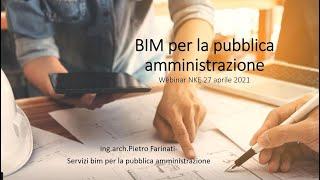 Webinar | Il BIM per la pubblica amministrazione