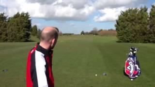 Manston Golf Centre - Aaron Galbraith PGA, how to play the 9th (3)