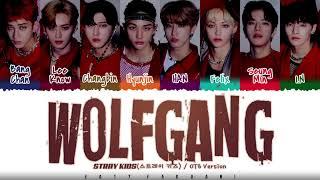 STRAY KIDS  - 'WOLFGANG' [OT8 Version] Lyrics [Color Coded_Han_Rom_Eng]