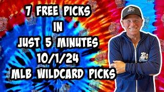 MLB Wildcard Best Bets for Today Picks & Predictions Tuesday 10/1/24 | 7 Picks in 5 Minutes