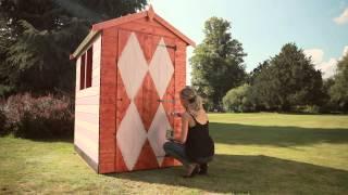 Shed ideas: how to create a 1950s themed garden shed