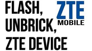 HOW TO FLASH ZTE MOBILES BY FLASH TOOL UNBRICK, UNLOCK