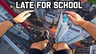 Late For School Parkour POV (Part 4)