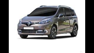 Українська мова панелі приладів на Renault Scenic III та Renault Grand Scenic III