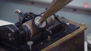 1903 Edison Phonograph Recording Demo | Maker Faire Detroit