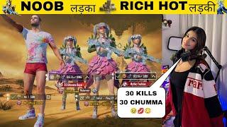 Random RICH & PRO Girl  Gifted Me A Royal Pass  50RP MAX & MYTHIC OUTFITS #31