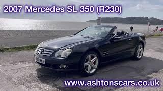 2007 Mercedes Benz SL350 (R230). Is the V6 SL the greatest grand tourer of all time? Review and test