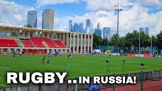 I Went to watch RUSSIAN RUGBY: Dynamo Moscow vs. Krasny Yar