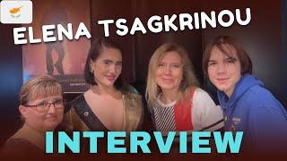 Interview with Elena Tsagkrinou at Het Grote Songfestivalfeest 2024 | Cyprus Eurovision 2021