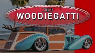 Woody Bugatti 57sc Atlantic Custom  3D Timelapse - Adry53