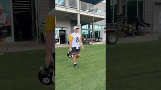 First practice in the Black & Gold  #Steelers #NFL