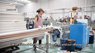 Eco-Friendly WPC Wall Panel Factory | ONSUN Group - China Leading Manufacturer#wpcfactory #wpcpanel