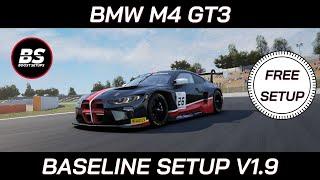 BMW M4 GT3 | FREE BASELINE SETUP | Assetto Corsa Competizione | ACC v1.9