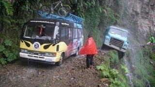 The Most Dangerous Roads In The World / 'The Road Of Death' / Bolivia