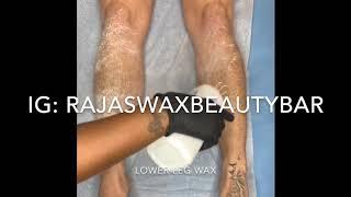 Lower leg wax