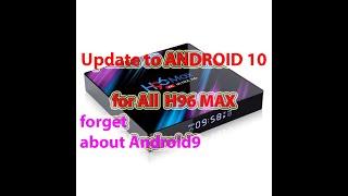 H96 MAX NEW UPDATE ANDROID 10 RK3318 Ultra 4K 2021