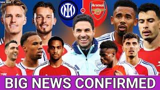 BREAKING ARSENAL EXCITED NEWS & UPDATES #arsenalVSIntermilan Potential Lineup #arsenal #arsenalnews