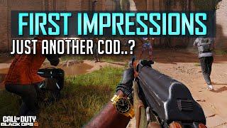 Call of Duty: Black Ops 6 ► First Impressions