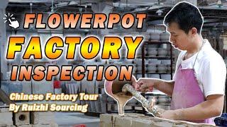 Chinese Factory Inspection - Flower Pots Production Audit By Ruizhi Sourcing