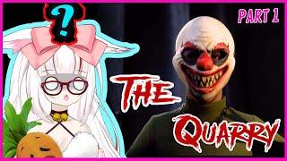 CREEPY CAMPING TRIP-!? | The Quarry ️Live With (𝘼𝙄) 𝙎𝙥𝙧𝙞𝙣𝙠𝙡𝙚𝙨 [EN Vtuber] #horrorgaming #mystery