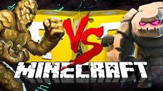 Minecraft: TITANS LUCKY BLOCK CHALLENGE | Chicken Fights!!