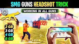 Red Number UMP Headshot Trick & Setting 100% Working  || Free Fire Part 2