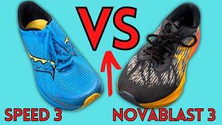 Asics Novablast 3 vs Saucony Endorphin Speed 3 Comparison Review