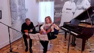 A Piazzolla Libertango DUO Elegans  Роман Ефимов (балалайка) Мосягина Дарья(Гитара)