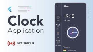 Flutter Clock App | Live Coding