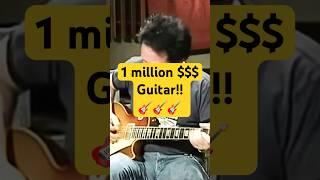 Steve lukather shows off his 1 million dollar guitar! #vintageguitar #retroguitars #lespaul #gibson