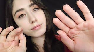 ASMR | Up-Close Face Touching to Make You Sleepy (Whisper)