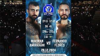 Makwan Amirkhani vs Fernando Flores | FULL FIGHT | ICE CAGE 3