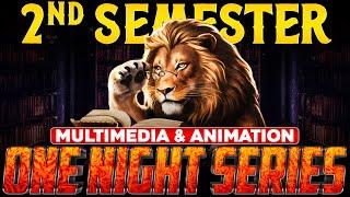 UPBTE 2ND SEMESTER | Multimedia & Animation | ONE NIGHT SERIES #astechnic #polytechnic