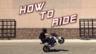 How to Ride a Honda Grom | Beginners Guide